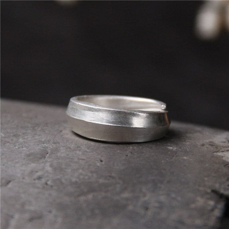 925 Sterling Silver Ring Handmade Simple Vintage Style 5