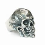 925 Sterling Silver Skull Ring demo
