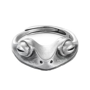 Sterling Silver Frog Ring demo