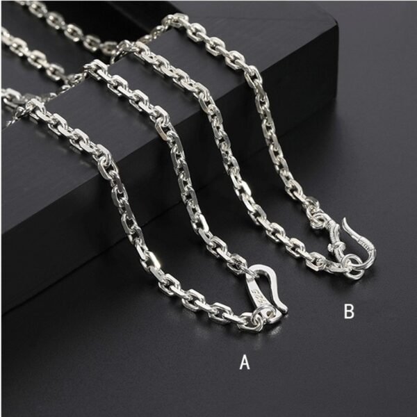 925 Vintage Sterling Silver Neck Chain A and B model