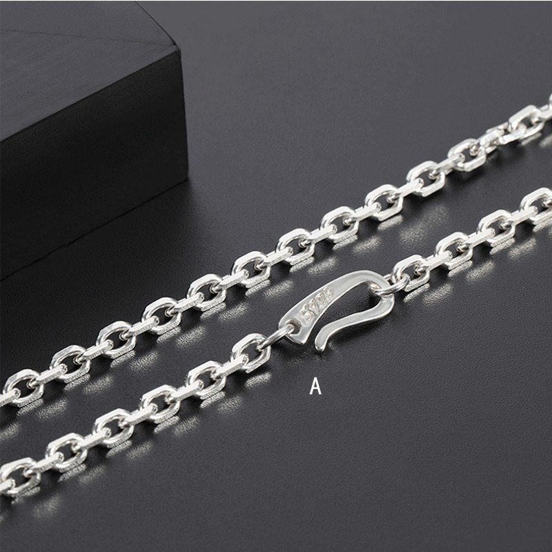925 Vintage Sterling Silver Neck Chain A clasp
