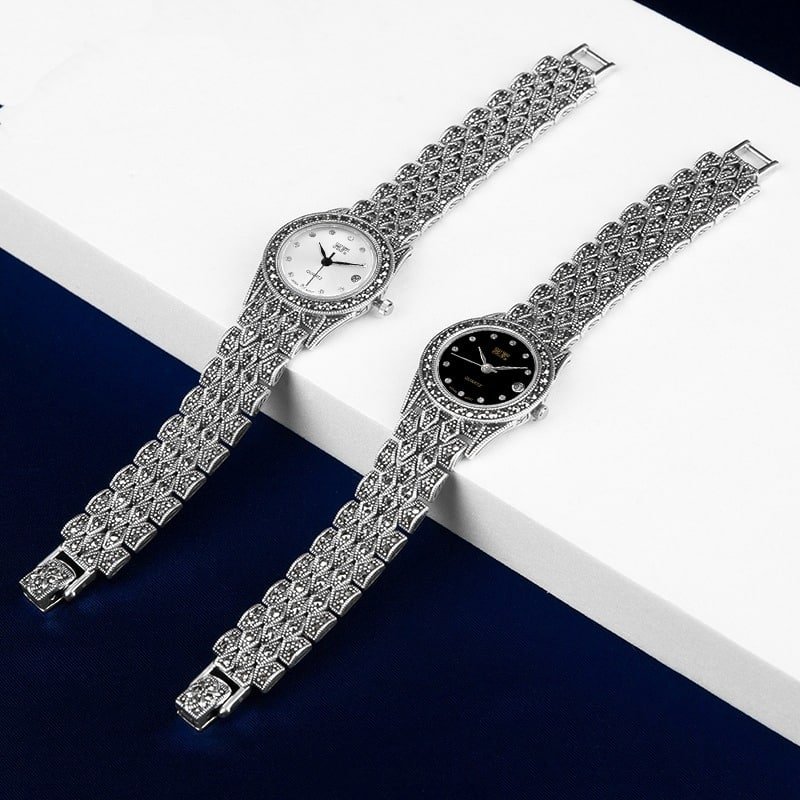 Ladies Solid Silver Watch 7