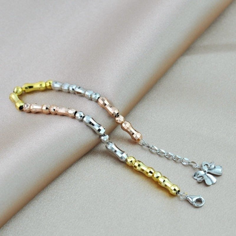 Gold Filled Over 925 Sterling Silver Bracelet details clasp