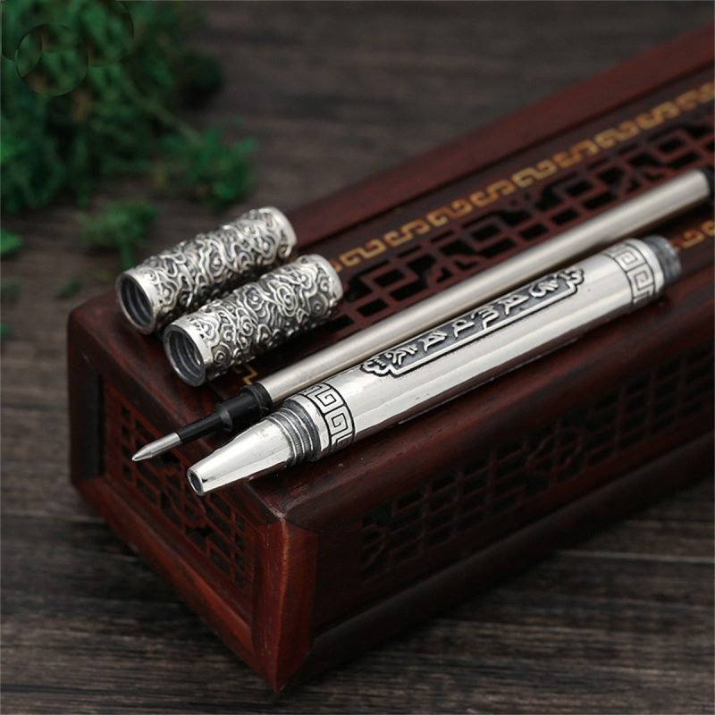 Sterling Silver Rollerball Pen disassembled