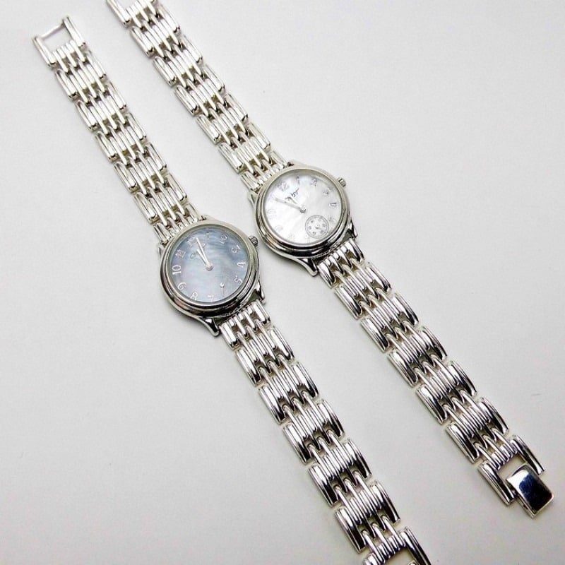 Silver Womens Watch both color 2