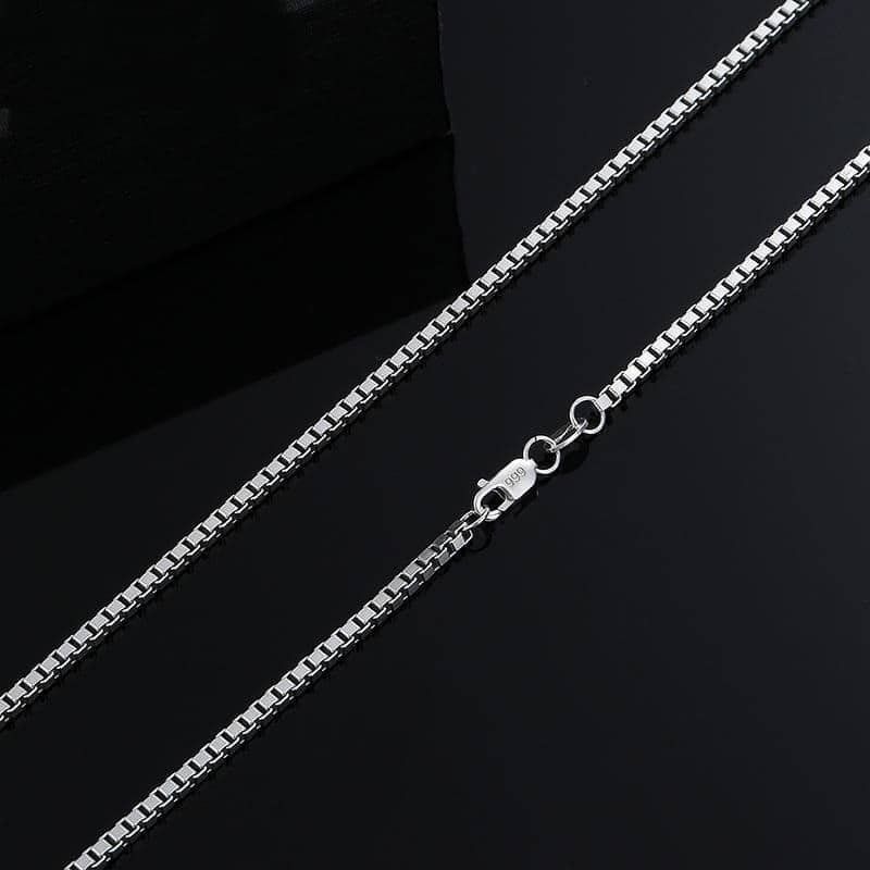 Pure Silver Necklace details link