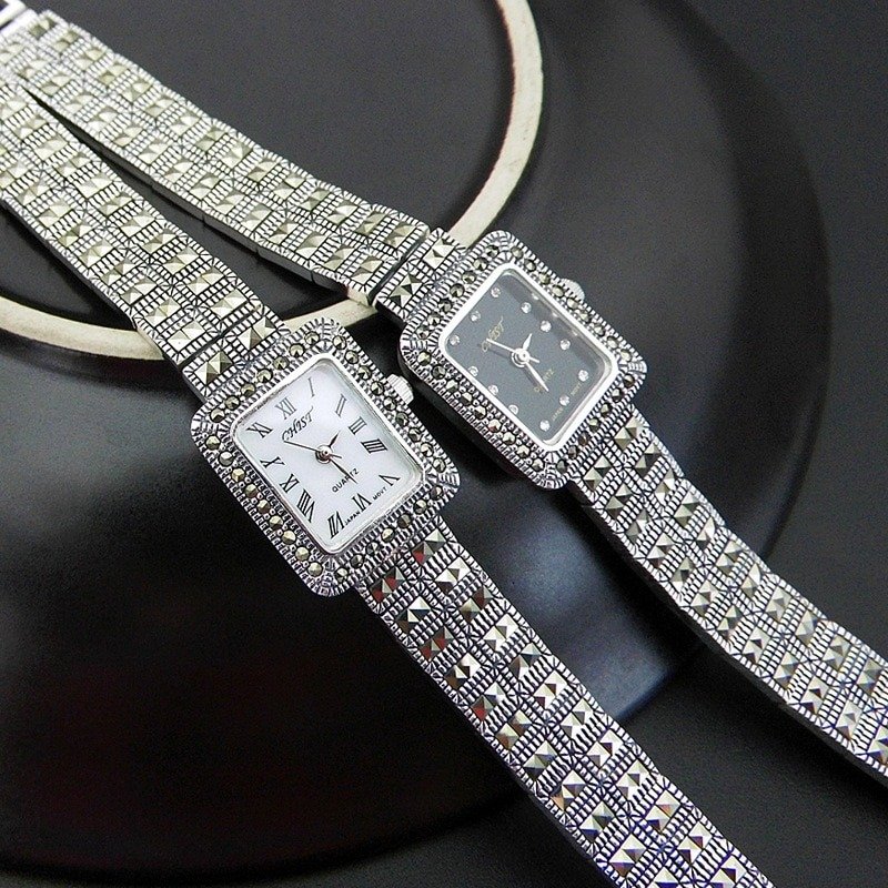 Classic Silver Lady Watch both colors togteher