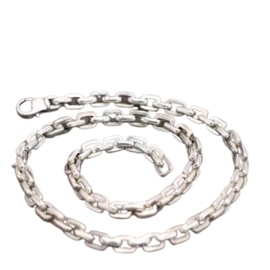 Large Link Silver Chain demo