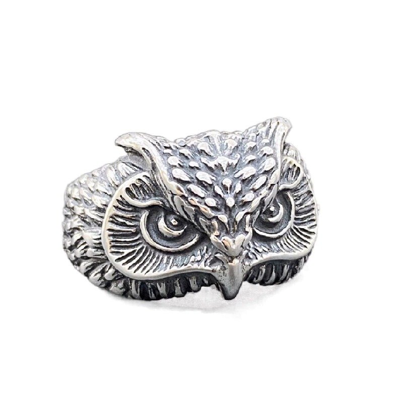 Silver Owl Ring demo