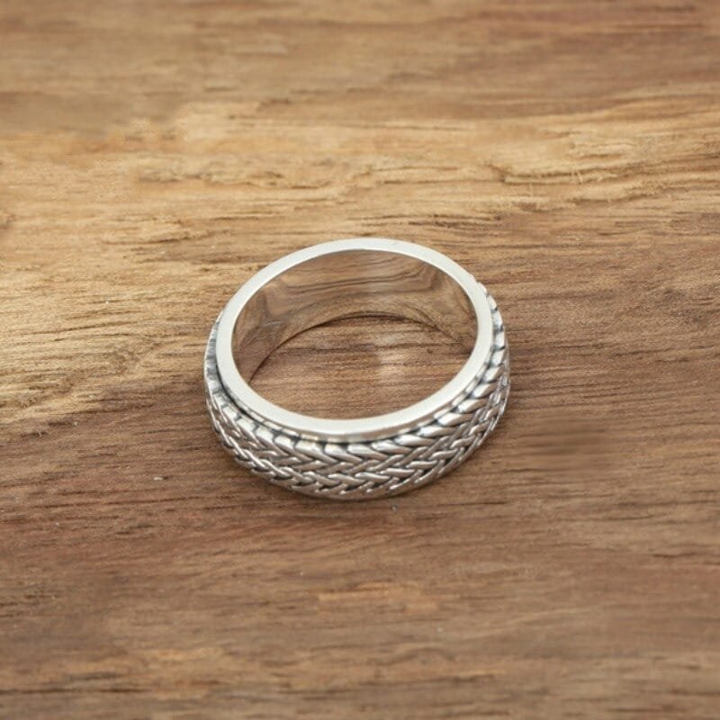 Sterling Silver Spinning Ring inner view