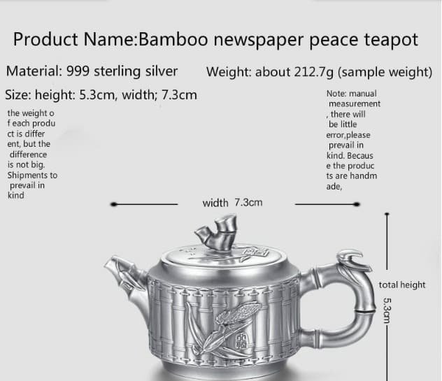 Chinese Kung Fu Tea Set teapot detail