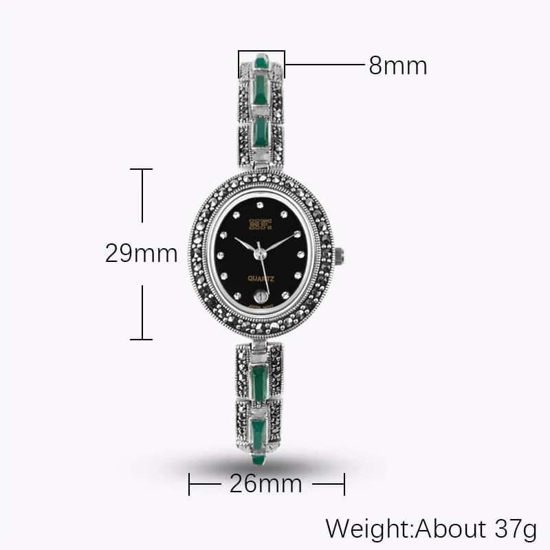 Ladies Watch Silver Colour measures and details