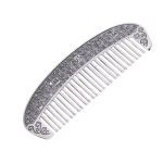 Silver Crystal Hair Comb demo