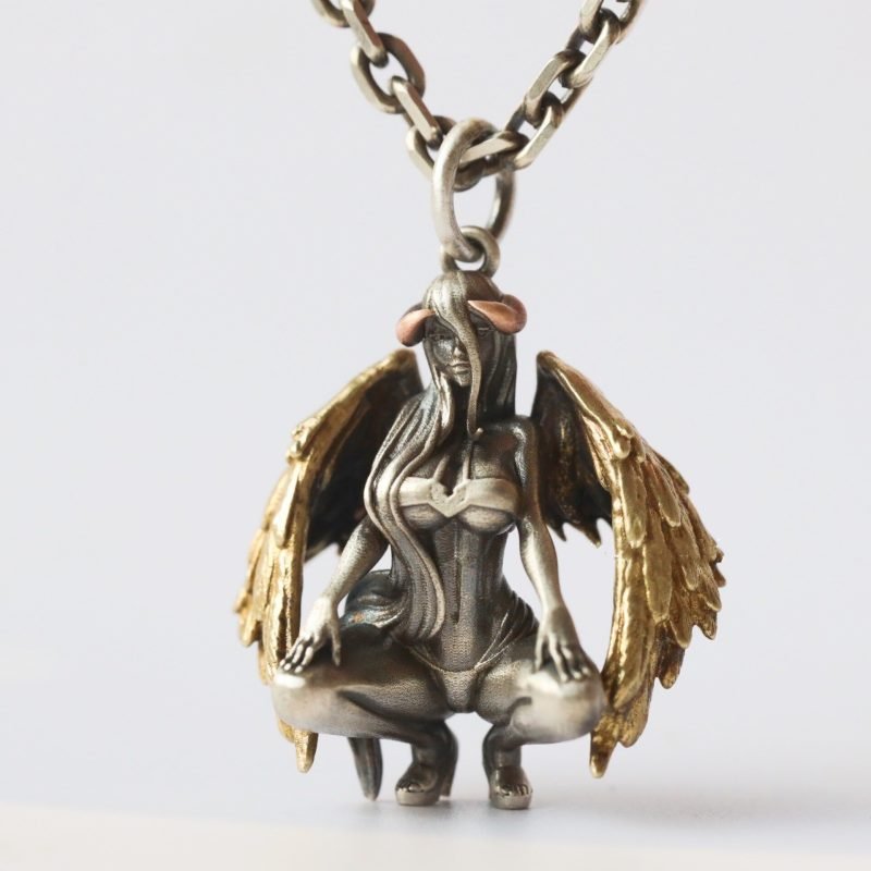 Hard Jewelry Succubus Pendant front view
