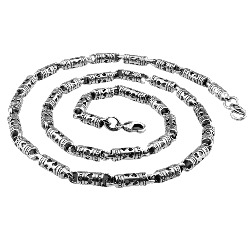 Mens Silver Necklace Styles demo