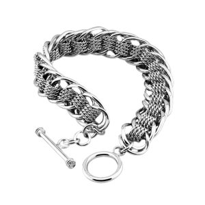 Silver Bracelet Cotte De Maille demo