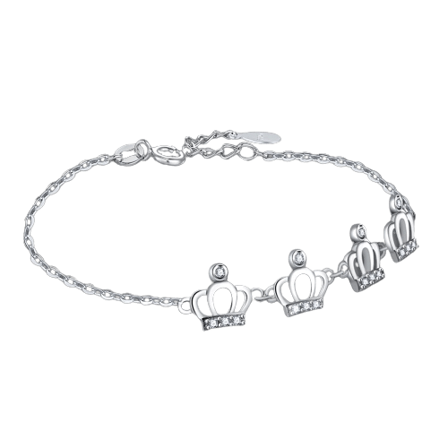 Silver Crown Bracelet demo