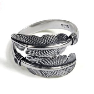 Sterling Silver Feather Ring demo