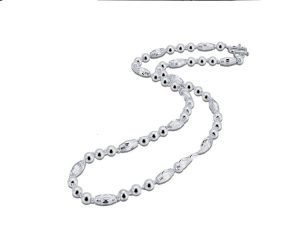 999 Silver Chain irregular beads demo